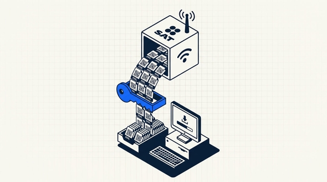 Descarga masiva de CFDI: e.firma, CIEC o Web Service
