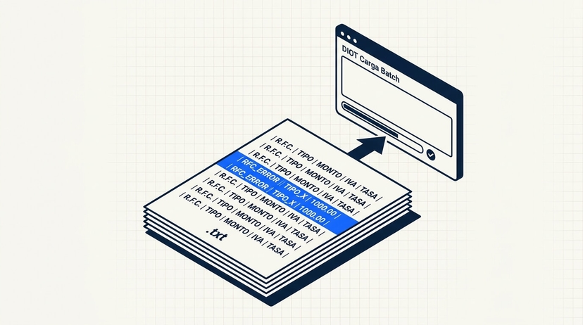 DIOT 2026: la nueva plataforma y el archivo .txt