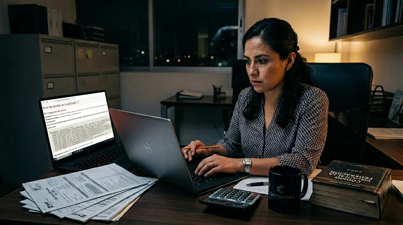 Portal del SAT falla en declaración anual: qué puedes hacer legalmente