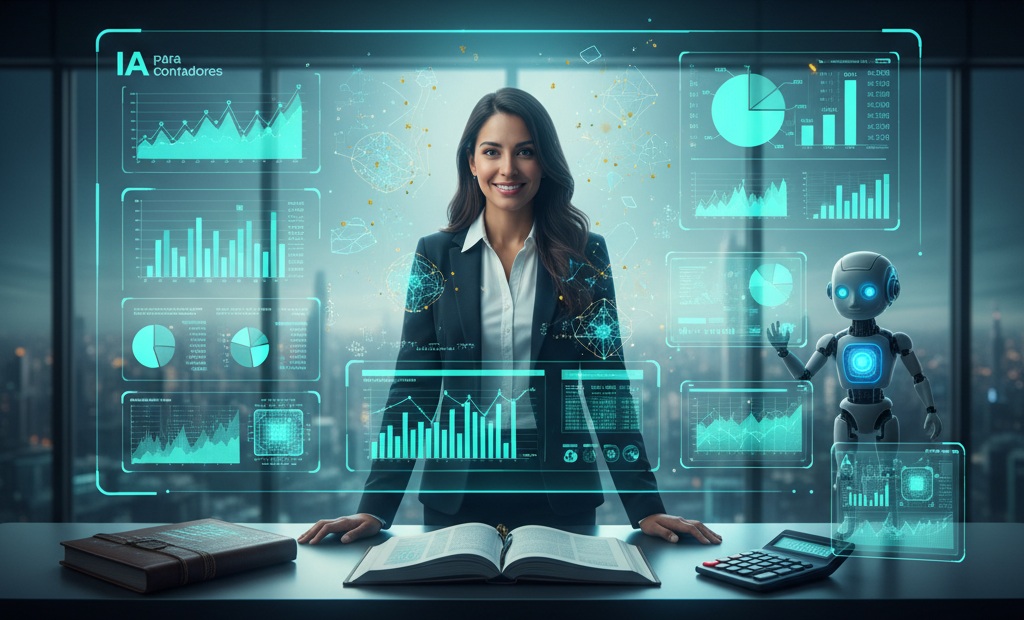 Contador usando IA para automatizar tareas